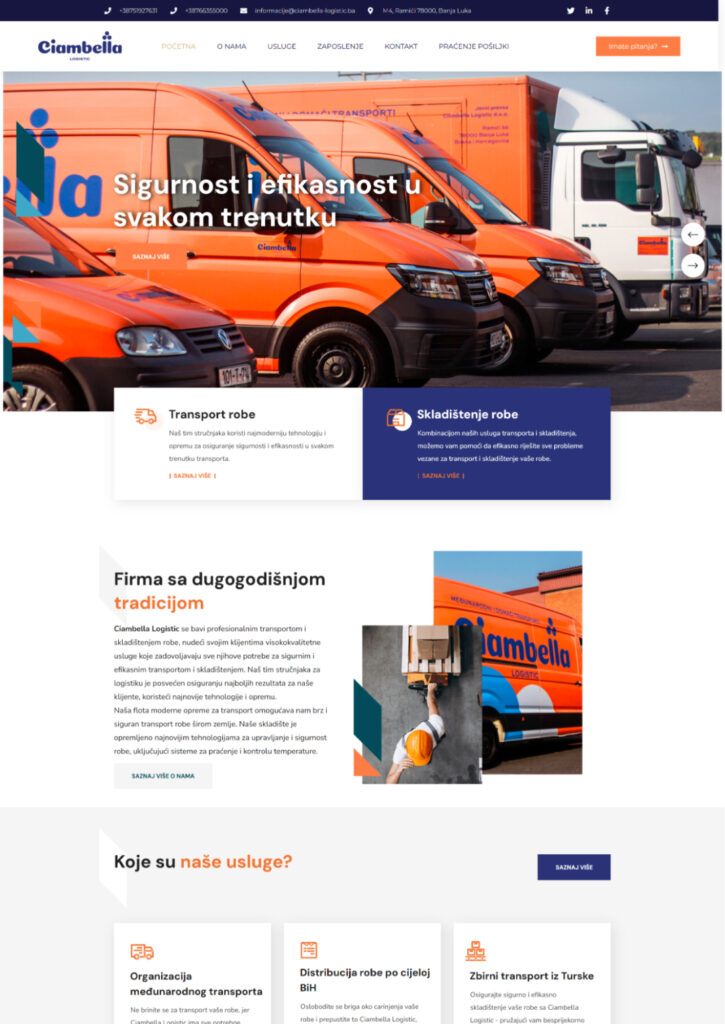 www.ciambella-logistic.ba